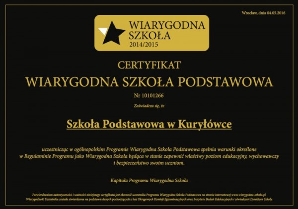 wiarygodna szkola